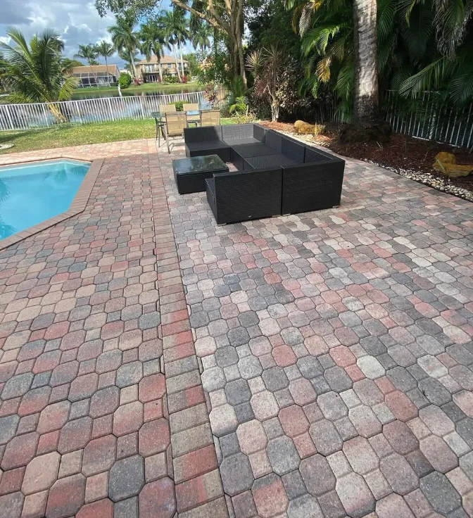 PATIO — completed PaverBoss pressure cleaning work in the Pembroke Pines service portfolio